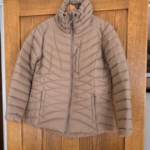 Duluth Trading Co Women's Taupe Puffer Jacket
